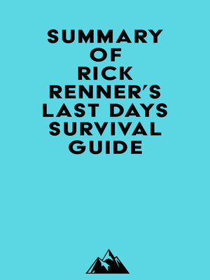 cover image of Summary of Rick Renner's Last Days Survival Guide
